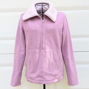 Loft Fleece Popover Half Zip Jacket S